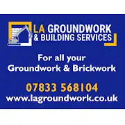 L A Groundwork & Building Services Logo