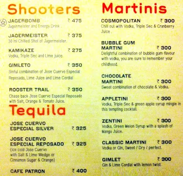 Chili's Grill & Bar menu 