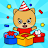 Baby & toddler preschool games icon