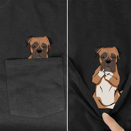 Title 7, 2D printed Shar Pei T-shirt