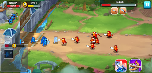 Screenshot Warriors Defend: Castle Defend