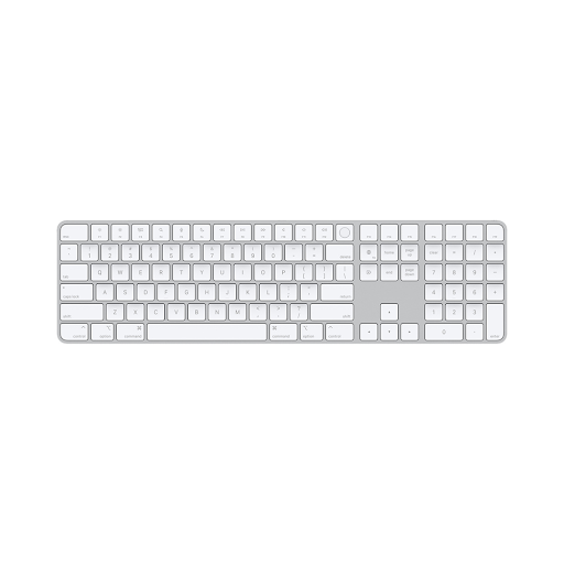 Bàn phím Apple Magic Keyboard Touch ID and Numeric Keypad (MK2C3ZA/A) (Silver)