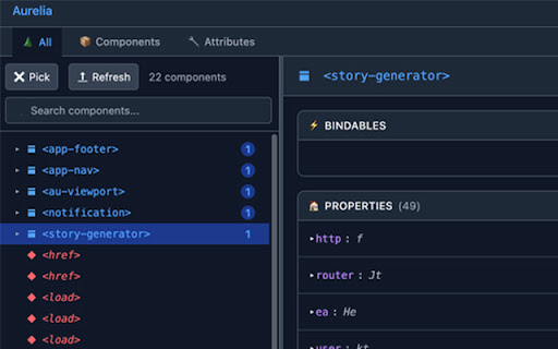 Aurelia Inspector