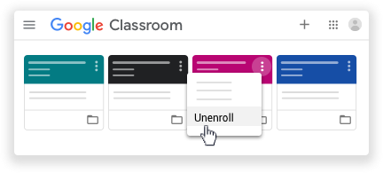 Google Classroom App Logout