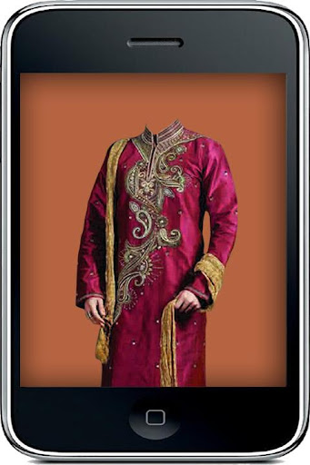 Indian Sherwani Photo Camera