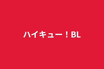 ハイキュー！BL