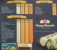 NIC ICE Creams menu 2