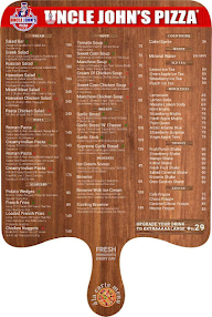 Uncle John's Pizza menu 6