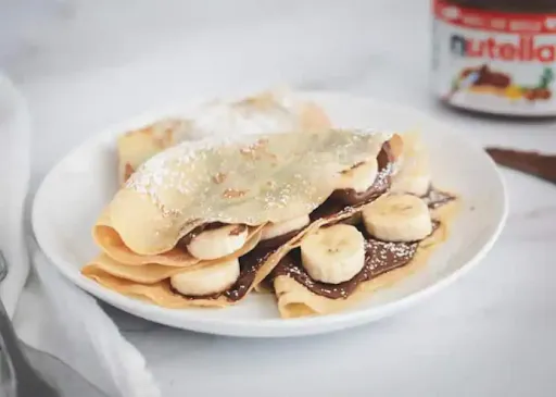 Nutella And Banana Crepes