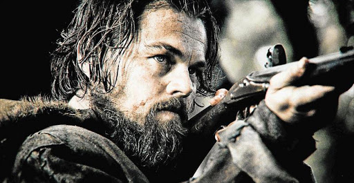 GRIN AND BEAR IT: Leonardo DiCaprio in his new film ‘The Revenant’