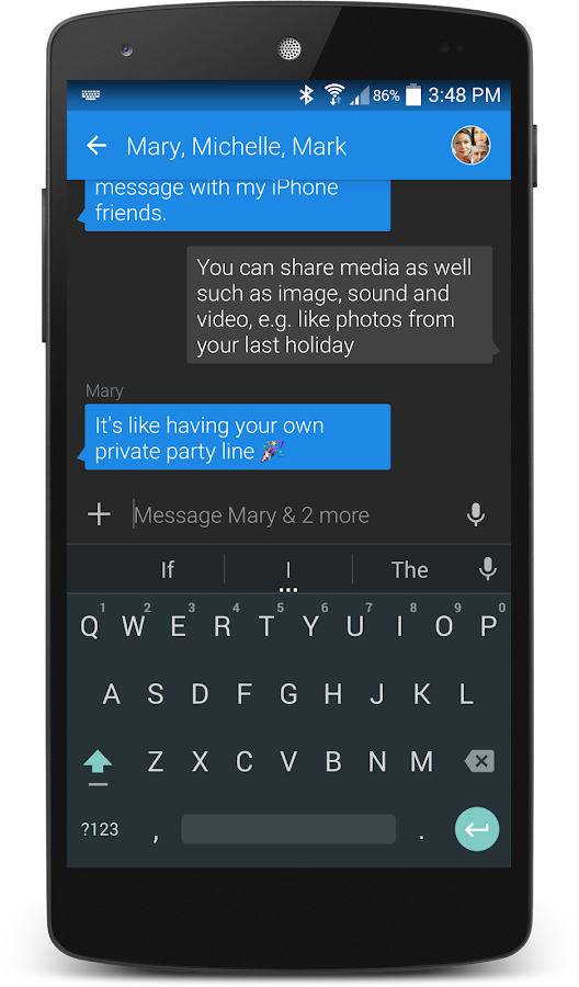 Textra SMS - screenshot