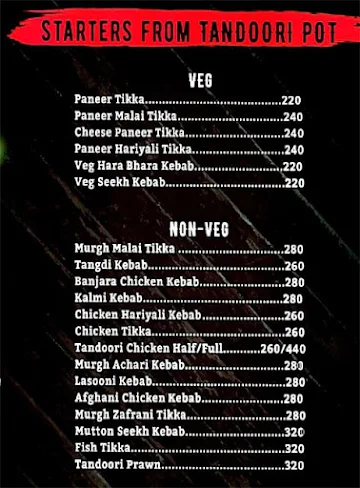 Kebab Chef Restaurant menu 