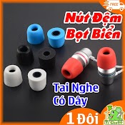 Nút Đệm Tai Nghe Bọt Biển Memory Foam Tip Inear Lõi 2.5Mm/ 4Mm/ 4.5Mm/ 5Mm Chỉ Dành Cho Tai Nghe Có Dây.