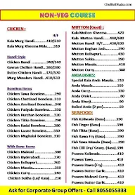 Chulbul Dhaba menu 2