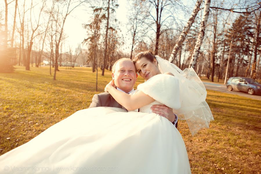 Wedding photographer Vladimir Konnov (konnov). Photo of 11 December 2013