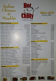 Hot N Chilly menu 1