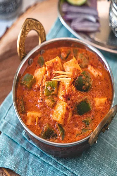 Paneer Kadai.