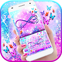 ダウンロード Infinity Butterfly Love Keyboard Theme をインストールする 最新 APK ダウンローダ