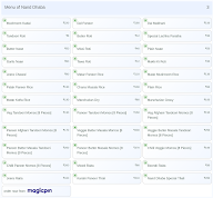 Nand Dhaba menu 3