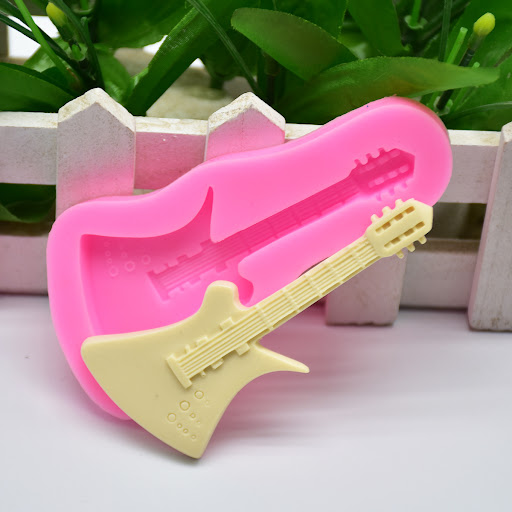 Title 2, Gitaar Viool Siliconen Mal Cake Decoratie Bakvo...