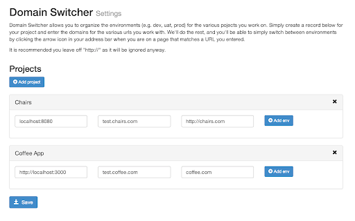 Domain Switcher