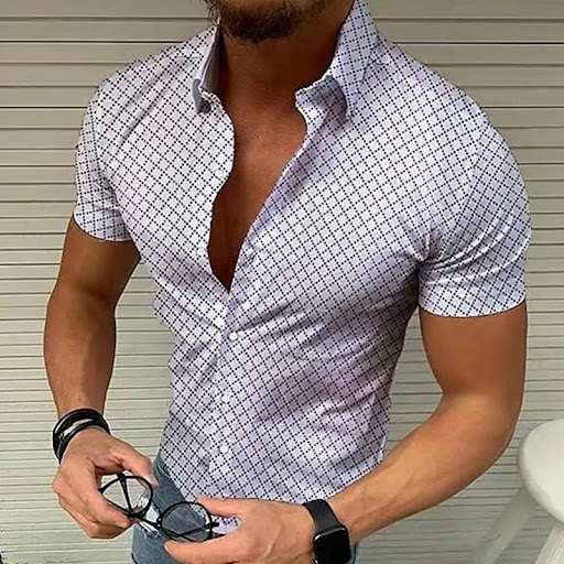 Title 2, Mens Plaid Short Sleeve Shirt Casual Plus Size...