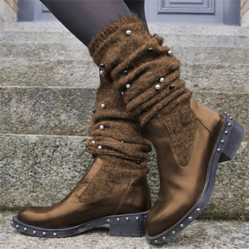 Title 4, Explosion style womens boots with rhinestones,...