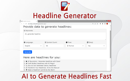 Headline Generator