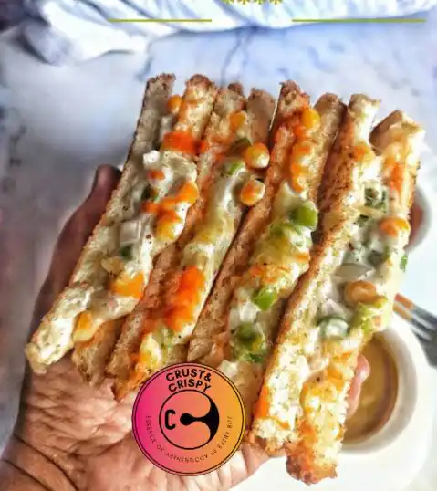 Corn & Cheese Grilled Sandwich