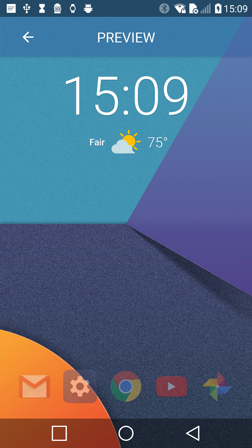 G6 UX 6.0 Weather Icons Set for Chronus Screen 1