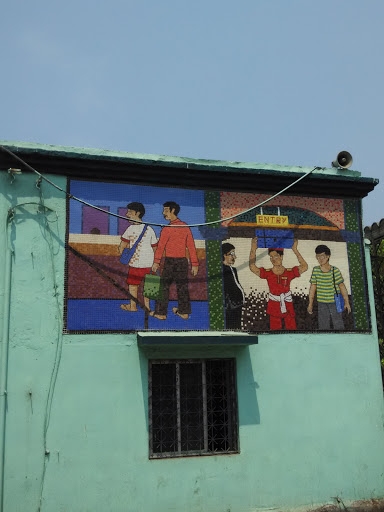 Mural  At Rishra Station 