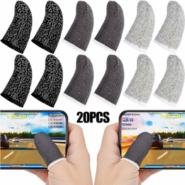 Set 60 Găng Bọc Ngón Tay Chơi Game Pubg Trên Điện Thoại Màn Hình Cảm Ứng Chống Mồ Hôi Chuyên Dụng