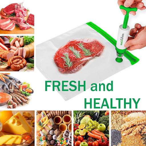 Title 9, Vacuum composite packaging bags Keep food fresh...