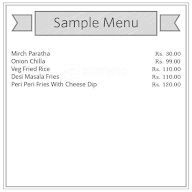 Ird - In Room Dining menu 1