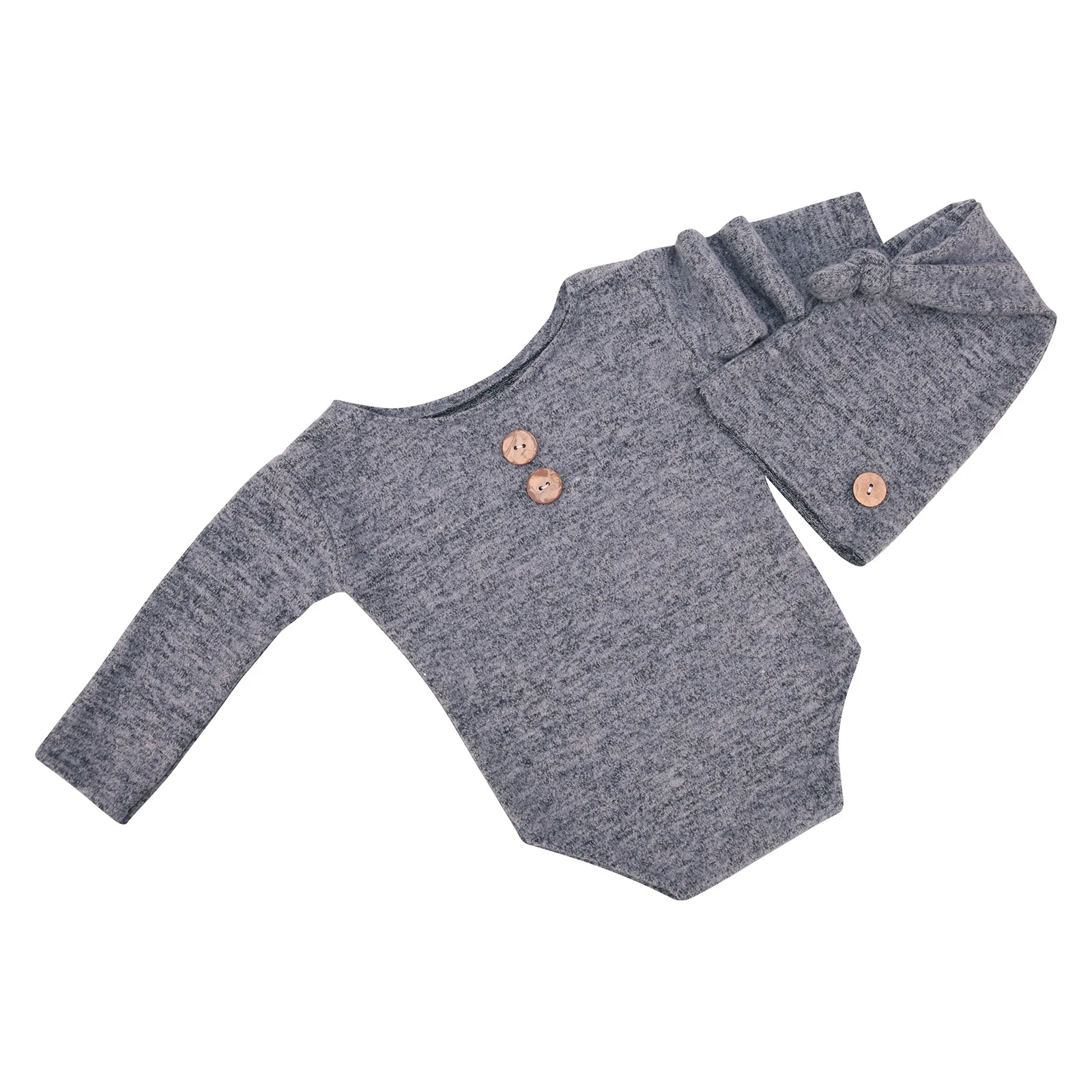 Baby Foto Kleidung Requisiten Knopf Hut Zwei Sets für unvergessliche Fotoshootings. Schaffen Sie bleibende Erinnerungen.