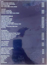 Saj Chicken Shawarma & Burger Bites menu 2