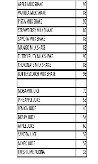 Priyadarshini Veg menu 8