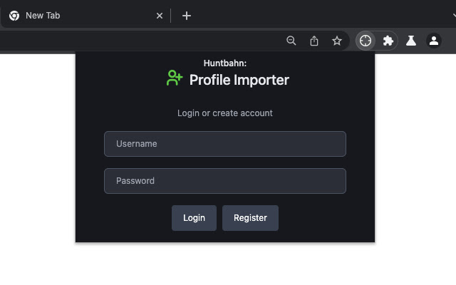 Huntbahn: Profile Importer