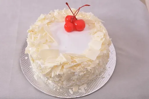 Eggless White Forest Fresh Cream Cake [500 Grams]