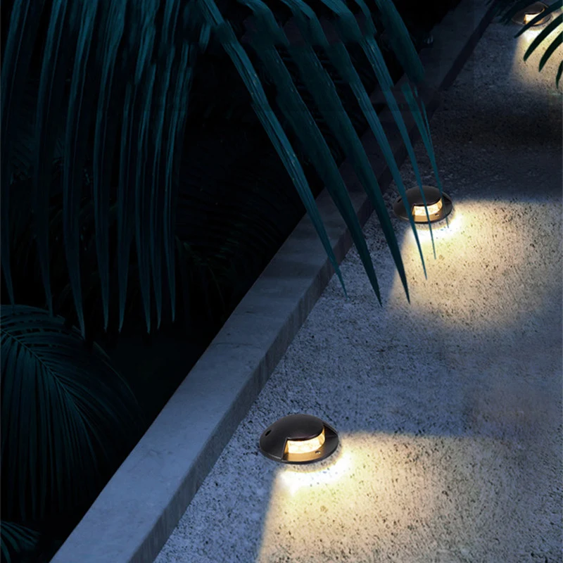 LED 3W Untergrundleuchte Wasserdichte Außenbeleuchtung für Garten, Wege und Terrassen. Langlebig, energiesparend und robust.