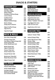 Punjabi Restro & Cafe menu 1