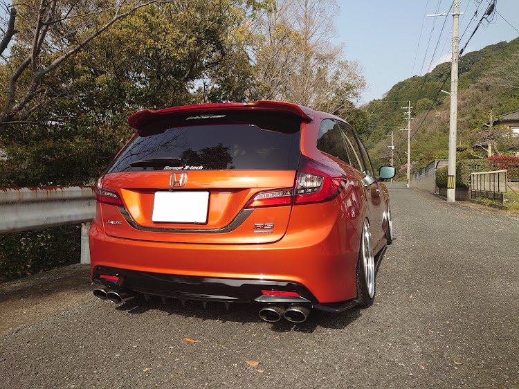 ジェイドのバックシャンな愛車・モチベーションは下げない様にwに関するカスタム事例の投稿画像2枚目
