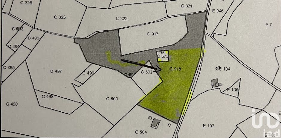 Vente terrain  5000 m² à Louignac (19310), 49 500 €