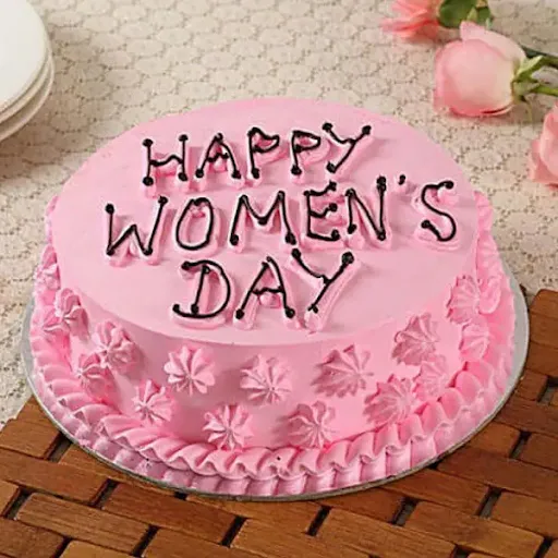 Women's Day Special Strawberry Cake