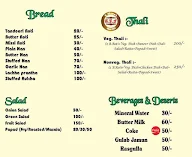 AJ Foods menu 4