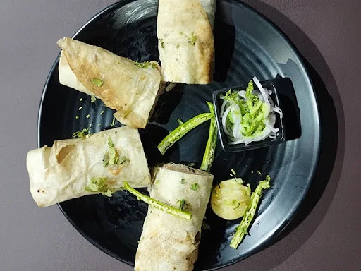 Lemon Mutton Seek Kabab Roll