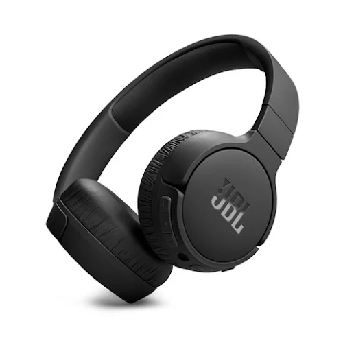 Tai nghe không dây có khung trùm qua đầu JBL T670NCBLK - Đen