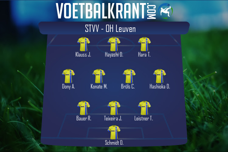 Opstelling STVV | STVV - OH Leuven (20/02/2022)