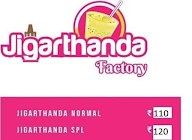 Jigarthanda Factory menu 2