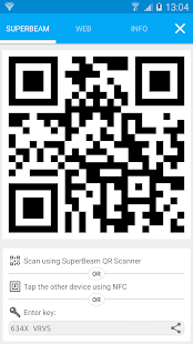 SuperBeam | WiFi Direct Share Screenshot